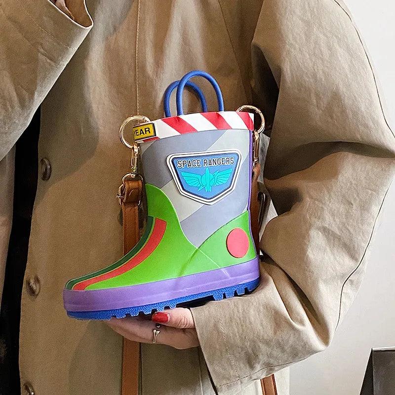 Novelty Toy Story Rain Boot Shoulder Bag - ANNAJEVOLI